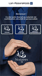 Mobile Screenshot of notaires.lsngroupe.com
